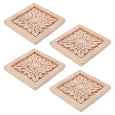 4 Pezzi Applique Quadrate